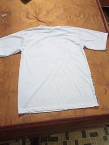 Men's White Graphic T-Shirt