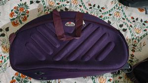 Purple Duffle Bag Set