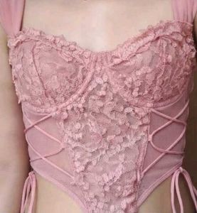 Sheer Lace corset Top
