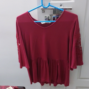 denim jeans and casuals, size is large, cloth is very smooth, completely new