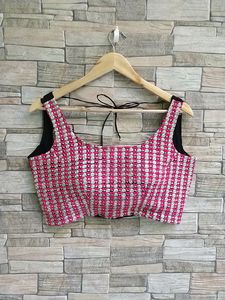 Stylish Embellished Blouse fix price