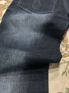 Calvin Klein Dark Wash Jeans with Logo Detail