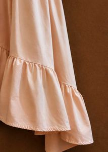 Boho Ruffle Cold Shoulder Dress