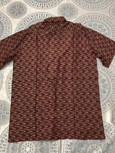 Men’s Patterned Short Sleeve Shirt