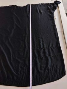 Elegant Black Abaya with Sequins