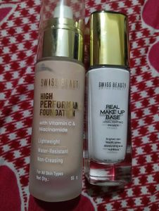Swiss Beauty Foundation and Primer Set
