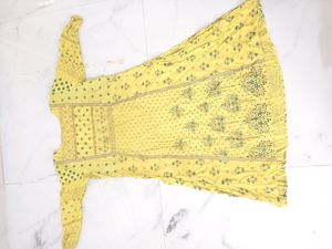 Beautiful Yellow Colour Ki Kurti