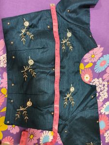 Dola Silk Ready made Blouse Unworn