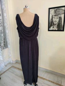 Plus Size Black Gown