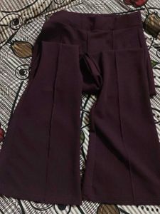 Elegant Plum Colored Trousers