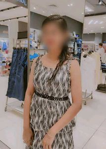 Stylish Sleeveless Printed Dress