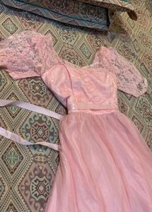 b’ful pink lace gown🧚🏻‍♀️🐣🎀
