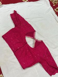 multicolour Vibrant Rainbow Striped georgette Sare