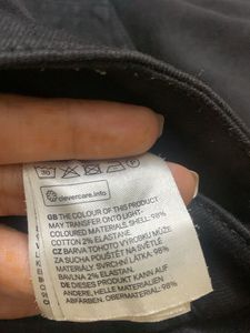 H And M Black Denim