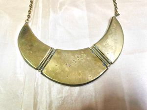 Boho Tribal Mosaic Statement Necklace