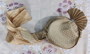 Golden Brocade Turban (Pagri) Sehra for Sherwani