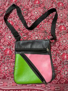 Chic Colorblock Crossbody Bag