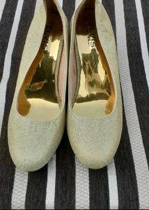 Sparkling Silver Heels