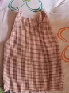 Pleated Stretchable pink Top 💕💕