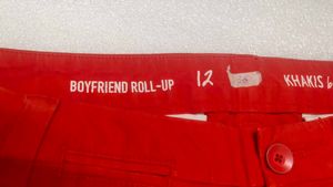Imported Khakhis By Gap Orange Boyfriend Fit Short