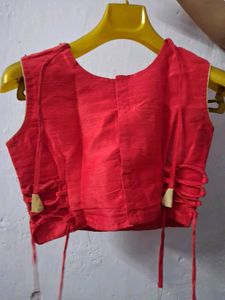 red golden silk lehenga