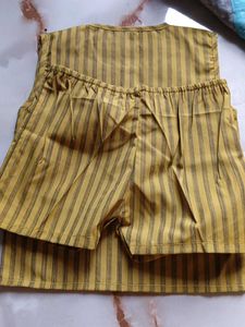 Cute Striped Baby Outfit