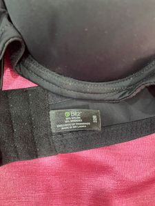 Bitz Strapless Black Bra