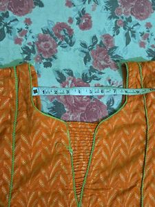 Orange Kurta