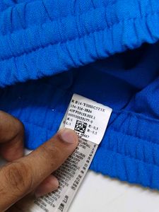 M&amp;S Blue Track Pants