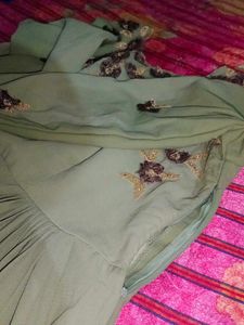 Elegant Green Anarkali