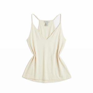 Cream Spaghetti Strap Camisole Top