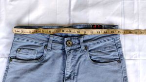 Gray Slim Fit Jeans