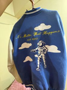 Varsity Jacket - Blue &amp; White