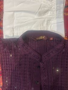 Beautiful Purple Men’s Kurta Set