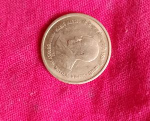 Motilala Nehru 5rs Coins