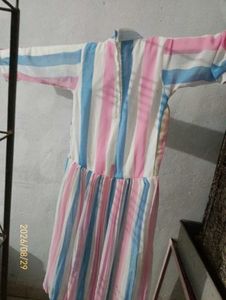 Striped Midi Dress