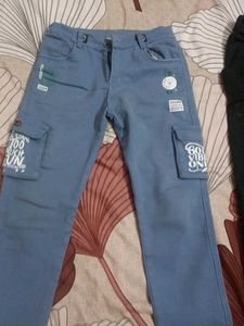 combo Black Cargo Pants
