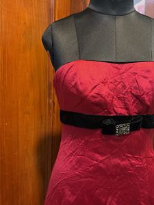 Elegant Maroon Gown