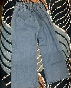 Wide Leg Denim Jeans