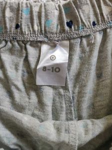 Cute Heart Print Pajama Shorts