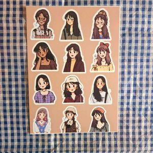 Aesthetic Korean Stickers