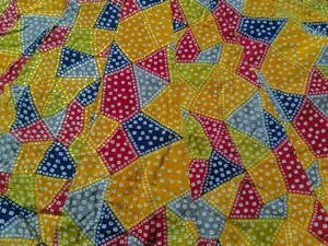 Beautiful Yellow Chunriprint Kurta