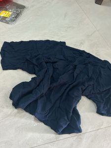 navy blue color top big size with sleeves