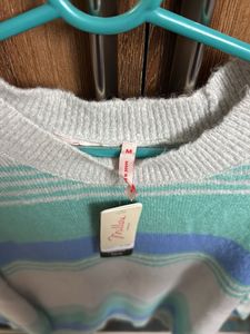 Striped Knit Sweater