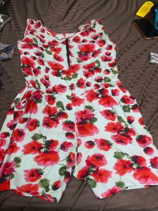 Floral Print Romper or jump suit donation