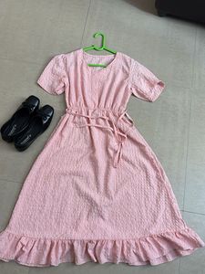 Pink dress for girl 🎀