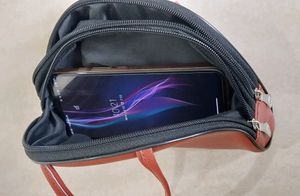 🆕️ Leather Pouch For Smartphone (Brown Colour)