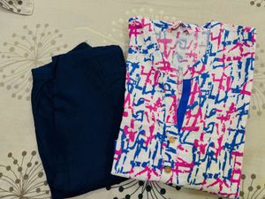 Stylish Printed Kurta Set