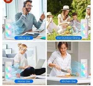 Double-ended Spray Fan with Light