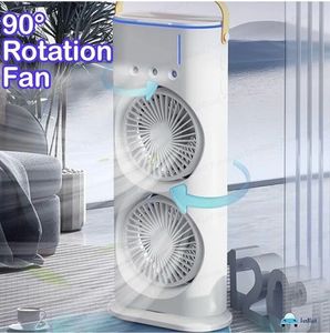Dual Fan Tower Air Conditioner with Remote